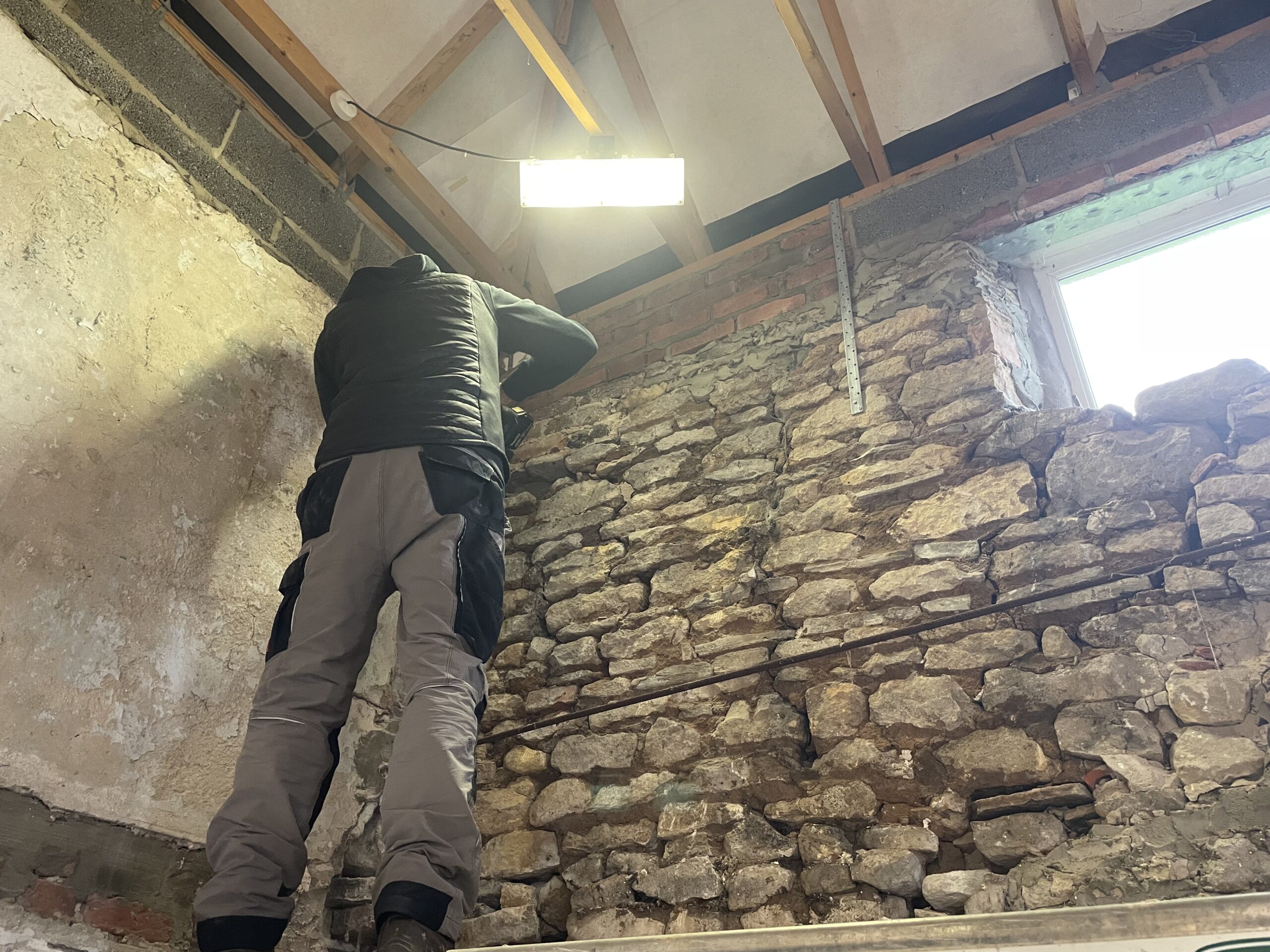 Restoring Old Stone Walls (Renovating the Workshop – Part 1)